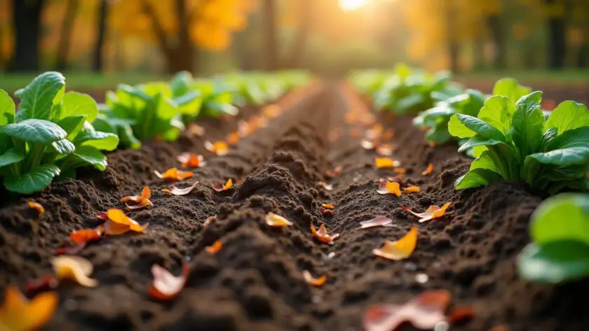Oktober moestuin